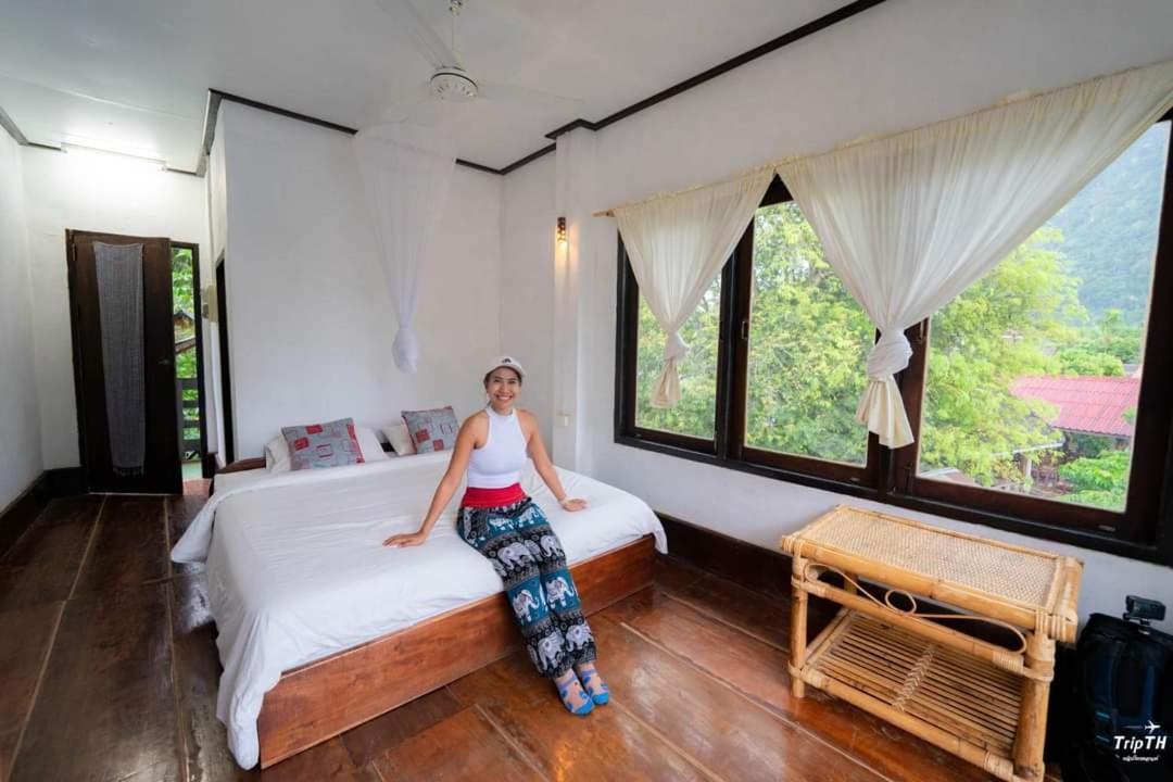 Ning Ning Guesthouse Muang Ngoi Habitación foto
